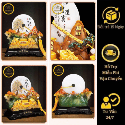 Ngọc Bội -Thiềm Thừ   đế màu đen
